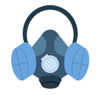 Respirators/masks are useful for respiratory health by protecting against airborne particles, dust, or fumes.