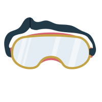 Safety glasses or goggles are useful in protecting the employee's eyes from particles like dust, debris, etc. in the warehouse found while handling or packaging items or when operating machines.