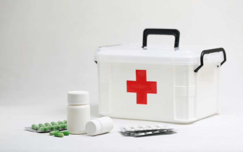 Warehouse safety First aid kit