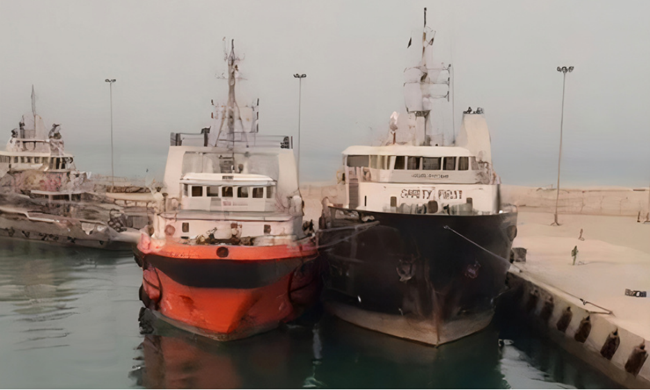 Shipping port in Saudi Arabia-Khafji Port