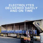 Electrolyte transport from Jeddah to Dammam SITE