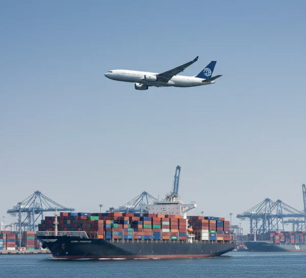 Air sea freight disruption